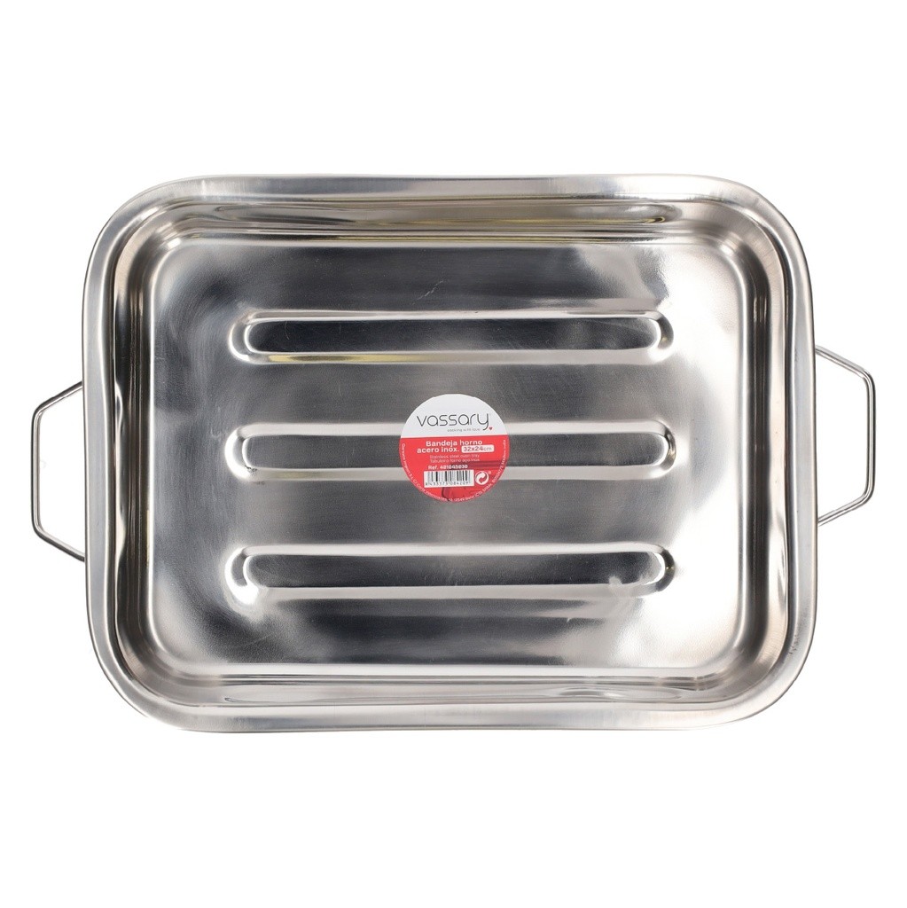 Bandeja Horno Inox 37x28cm