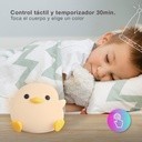 Luz Noche Infantil Pollito 1w Rgb Recargable