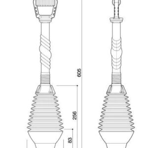 Desatascador Manual Wc