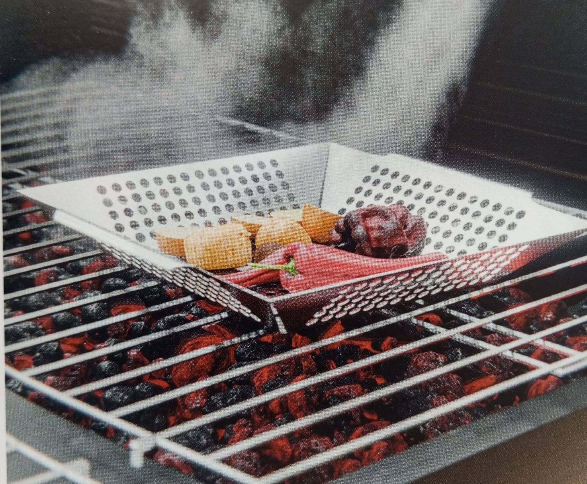 Cesto Vegetales Barbacoa