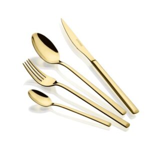 Cuberteria 24 Piezas Verona Gold M193924