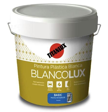 Pintura Plastica Blancolux Int/exterior Mate 5kg.