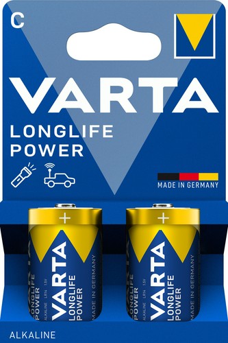 Pila Alcalina Varta Longlife Power Lr14 (bl-2)